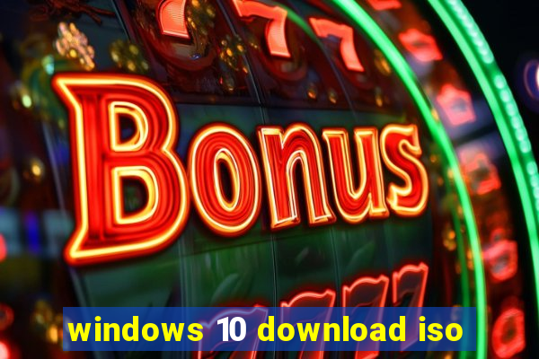 windows 10 download iso